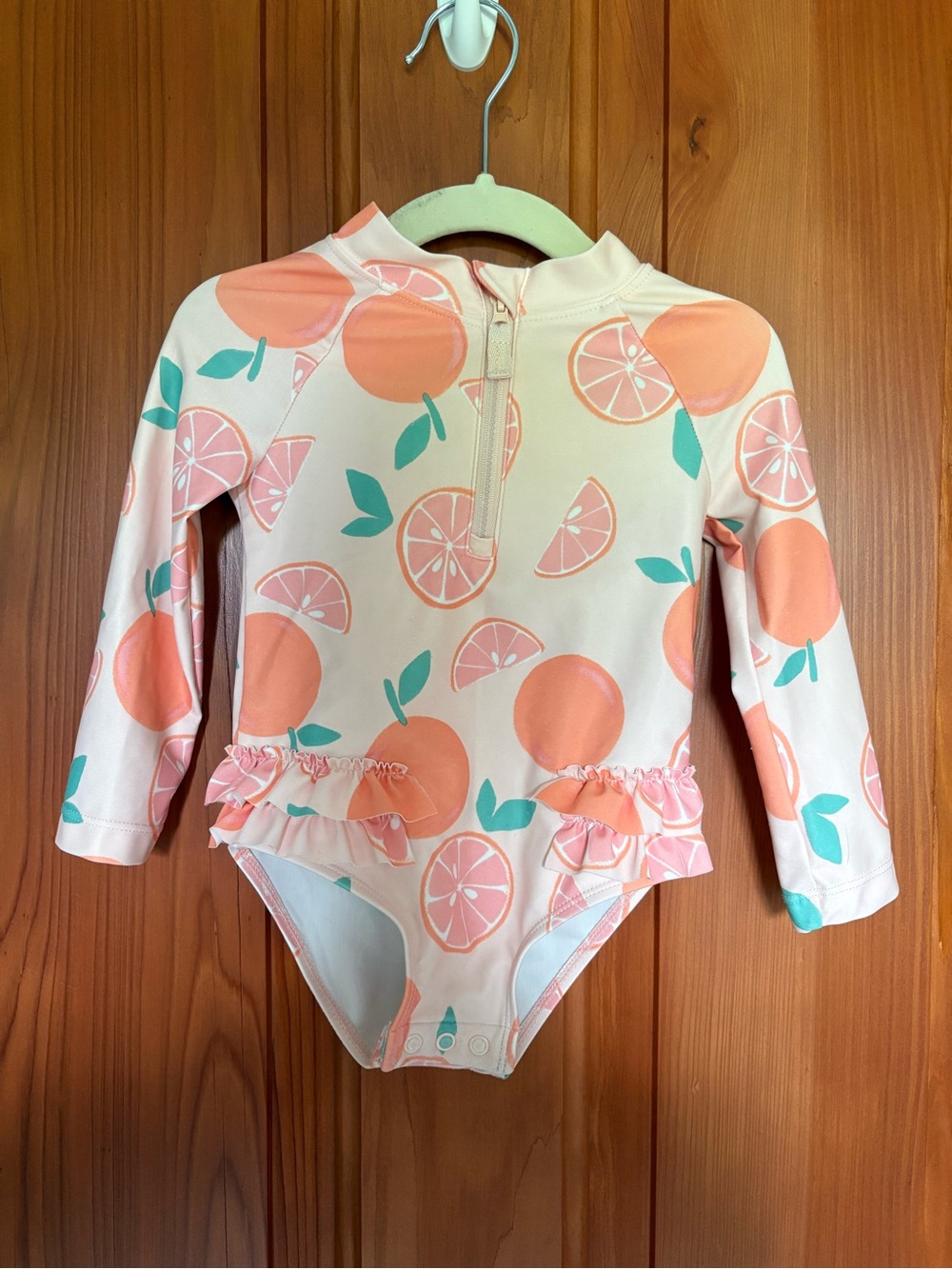 18M Carter’s One-Piece Orange Slice Rash Guard Swimsuit